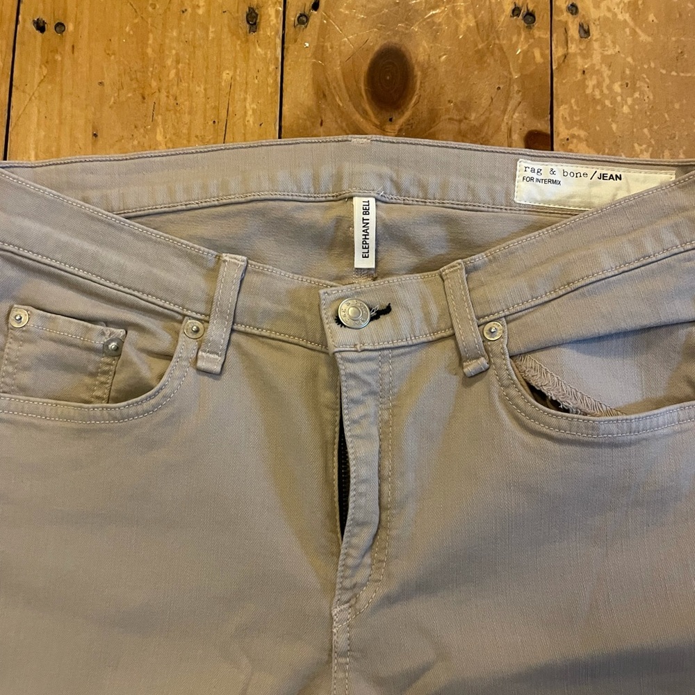 Rag and bone skinny stretchy flares